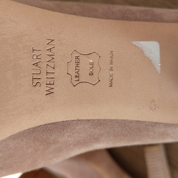 STUART WEITZMAN Peep Toe Ankle Heeled Boots - Picture 9 of 17